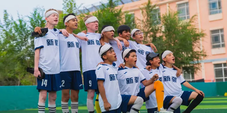 A Beijing filmmaker set out to make a blockbuster about disabled kids finding healing in sport